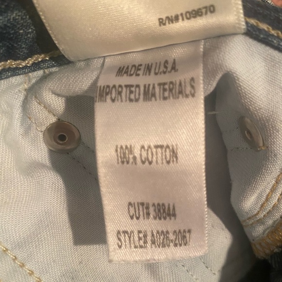 AGOLDE “Parker” Distressed Jean Shorts size 24 - Picture 5 of 5